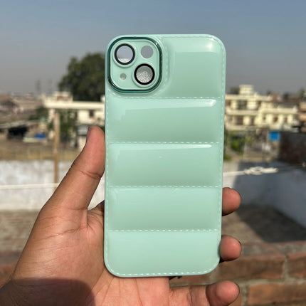 Puffer Case Down Jacket Airbag Shockproof iPhone Case