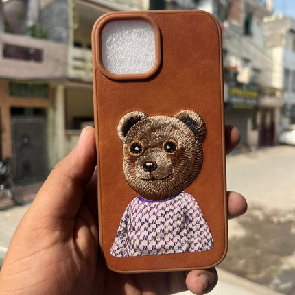 Premium Nimmy Teddy Back Cover for iPhone 15 Pro
