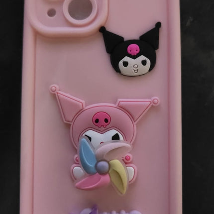 Cartoon Kuromi Kitty Case,Full Protective for iPhone