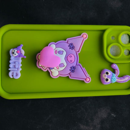 Cartoon Kuromi Kitty Case,Full Protective for iPhone