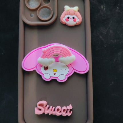 Cartoon Kuromi Kitty Case,Full Protective for iPhone