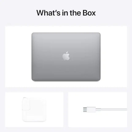 MacBook Air 2020 A2337 (Apple M1 Chip 13.3 Inch)- Refurbished , Fair, 8 GB / 256 GB SSD, MacOS, Space Grey