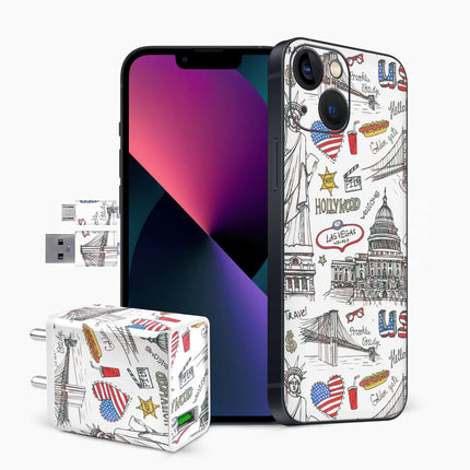Hollywood Art Skin Wrap For iPhone