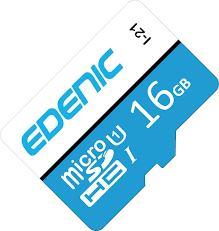 EDENIC Edenic 16GB MMC Card 16 GB MicroSD Card Class 10 80 MB/s Memory Card