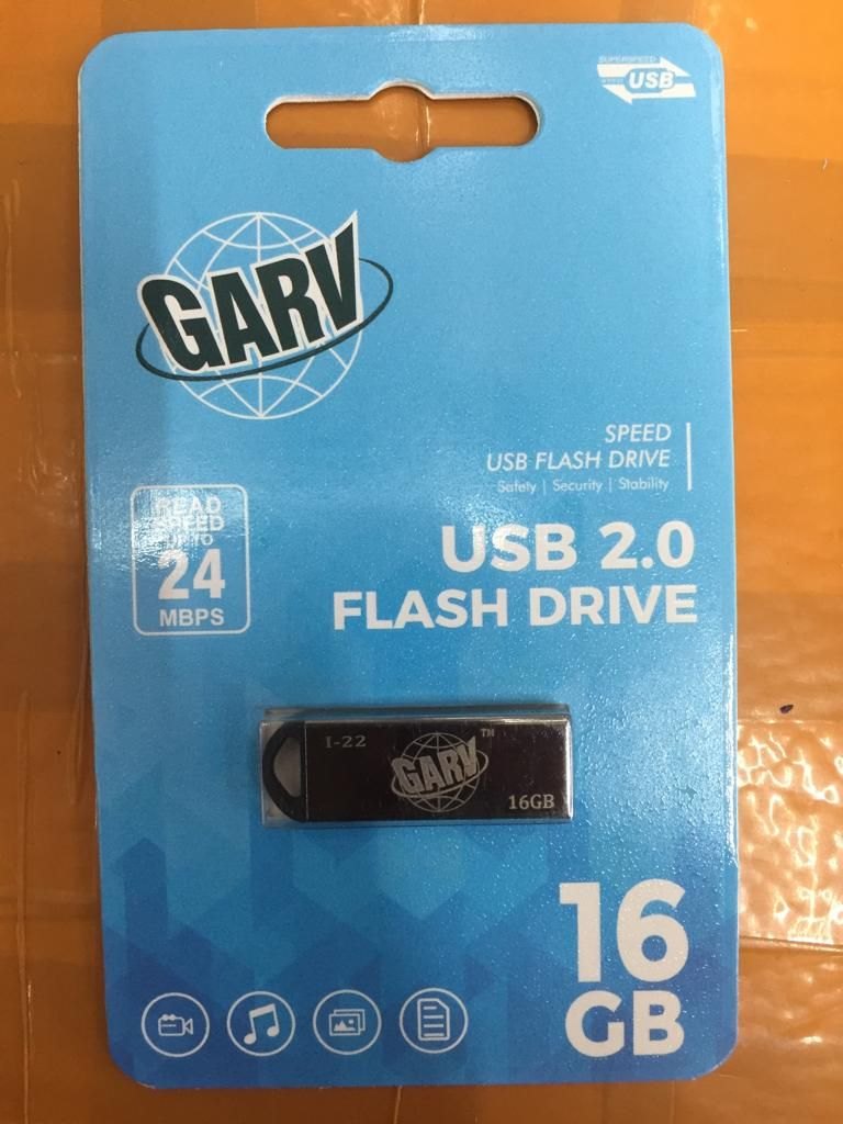 Garv pendrive 16gb, For Data Transfar