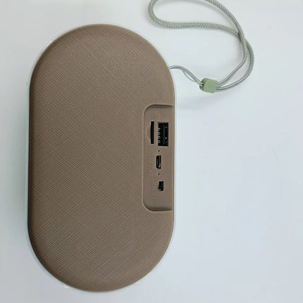 Grey ROCK MUSIC BT-654FMDL Big Bass Wireless Speaker